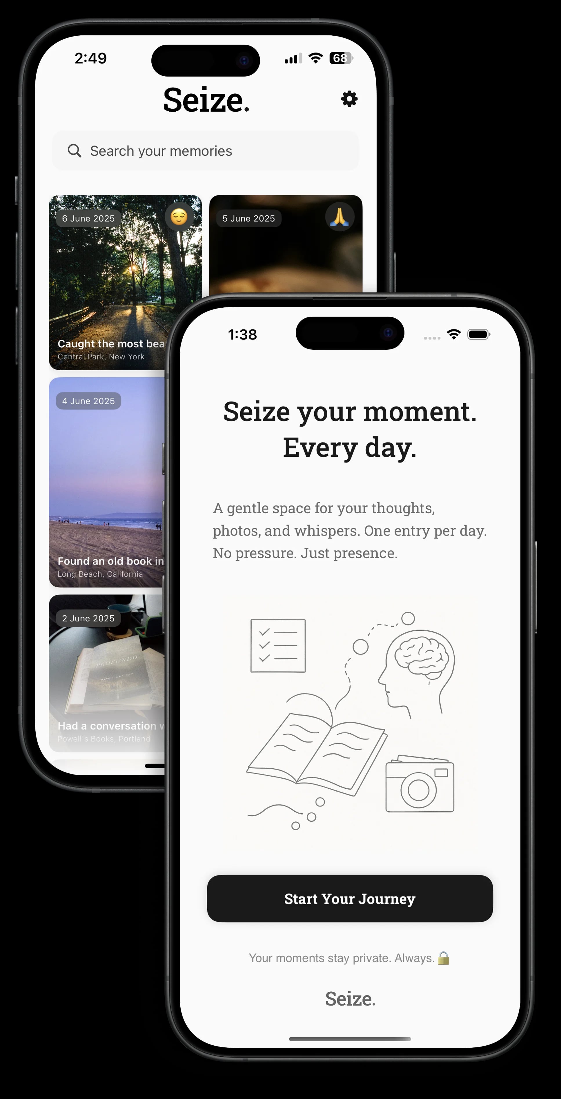 Seize App Preview