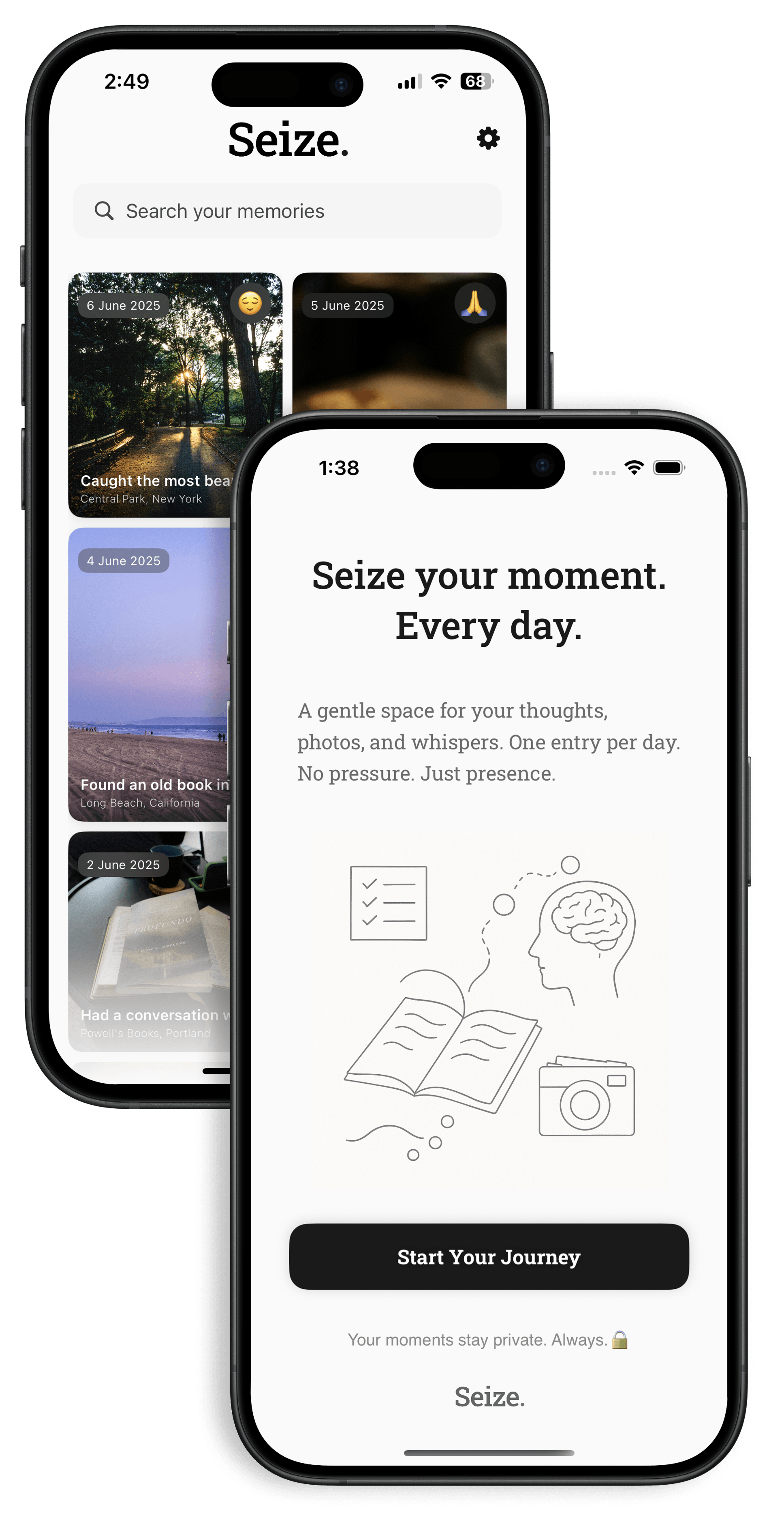 Seize App Preview